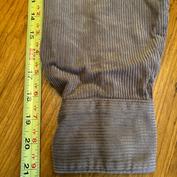 LOFT Everyday Oversized Courdoroy Pocket Shirt - Like New - Picture 10 of 14